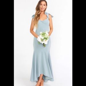 Show Me Your Mumu Barcelona Dress Silver Sage